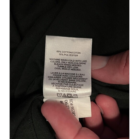 Express Shirt Mens XL Black White Pattern Button Up Long Sleeve Modern Casual - Picture 7 of 7